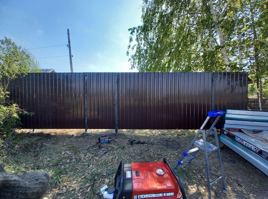 Забор. установка.