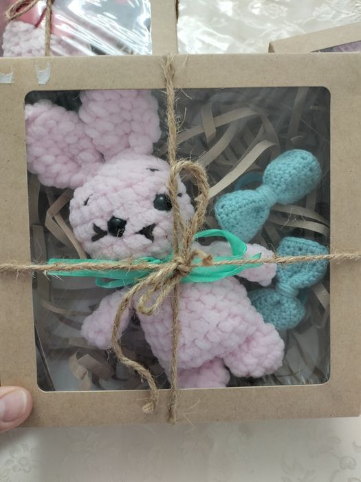 Игрушка зайка ручной работы