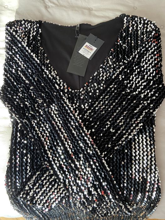 Rochie scurta din paiete