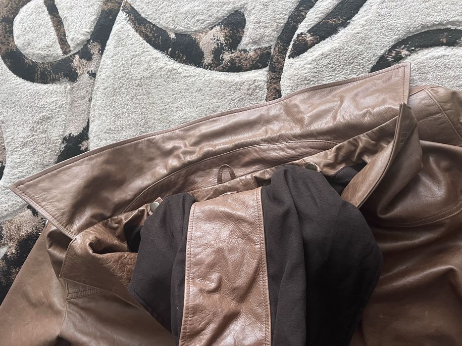 Geaca de piele naturala Marlboro Classics