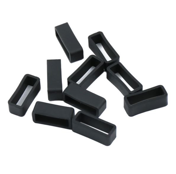 Set 4 gaici silicon ptr curele ceas 22 mm