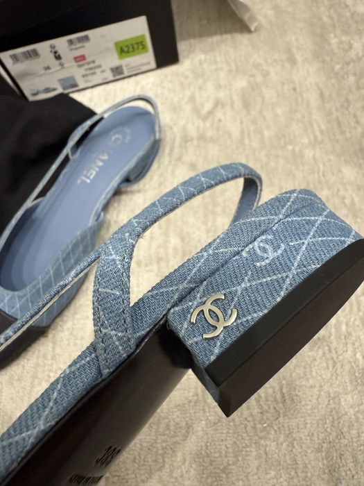 Туфли Слингбэки Chanel 2025