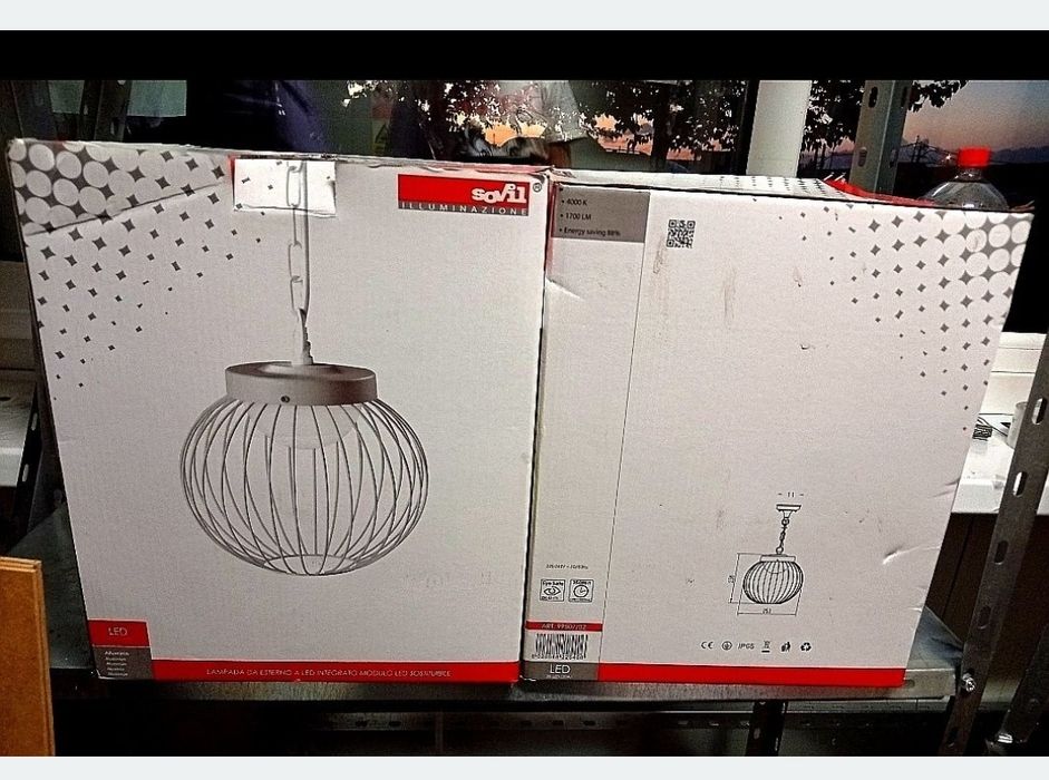 Lampa led SOVIL de exterior Ip67 noua sigilata