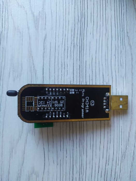 USB Программатор CH341A прошивка bios