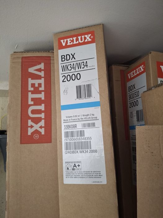 Velux Cabrio Fereastra Mansarda Balcon GDL SK19 114 cm x 252 cm 3066P2