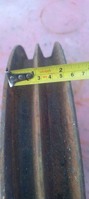 fulie diametru 350 mm 2 canale curea 22 mm