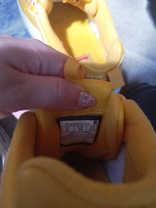 Маратонки Fila Disruptor 2 Premium Repeat  Yellow