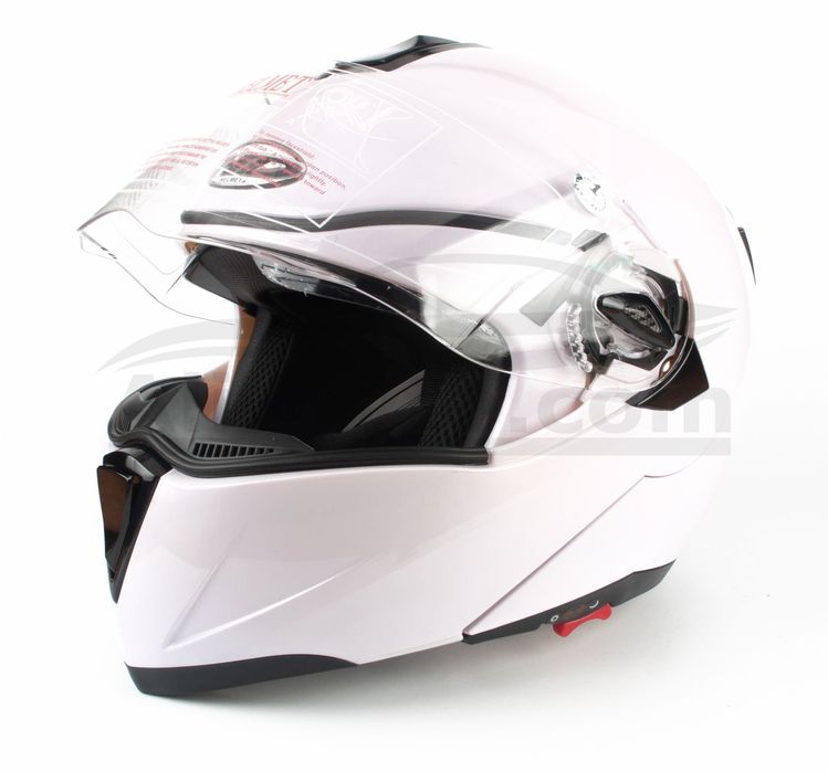 Каска №16-2 HD модуларна WHITE XL размер