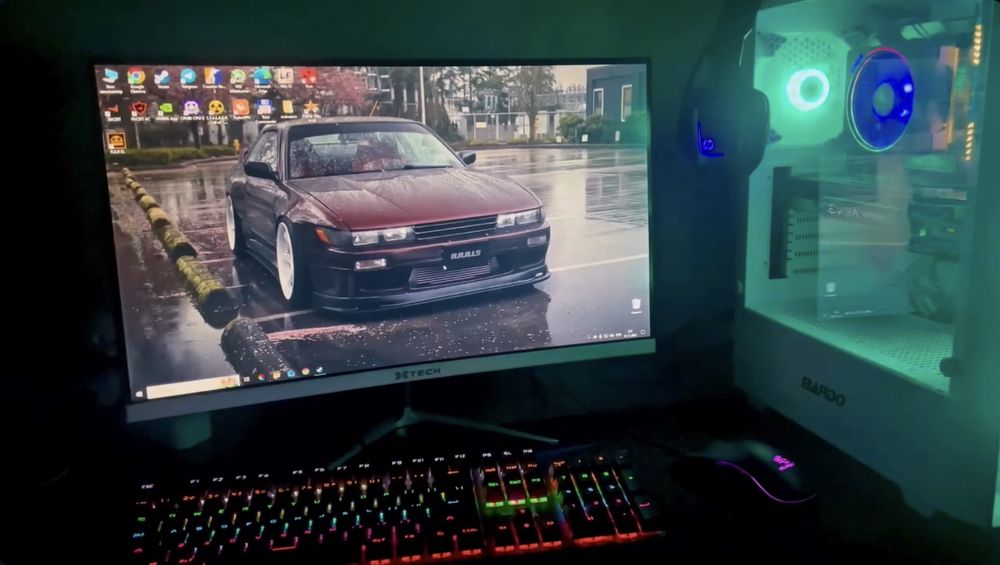 Gaming PC + 180Hz Monitor | Ryzen 7 3700X, GTX 1080 8GB, 25” FHD