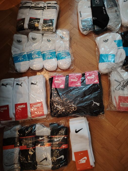 Къси и дълги чорапи на Адидас,Nike,СК,Пума