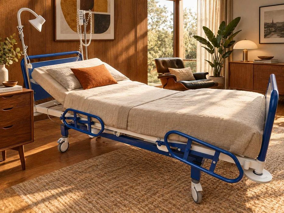Pat medical reglabil electric cu saltea