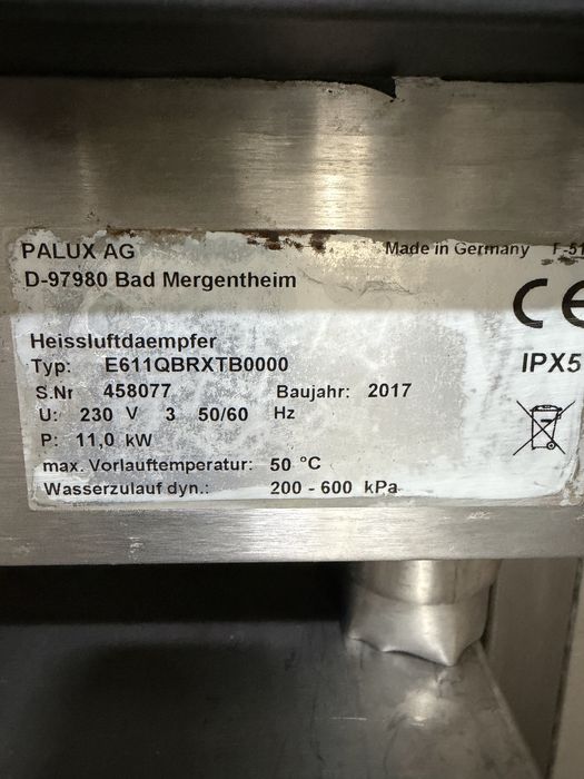 Cuptor convectomat 14 tavi electric Palux Germania
