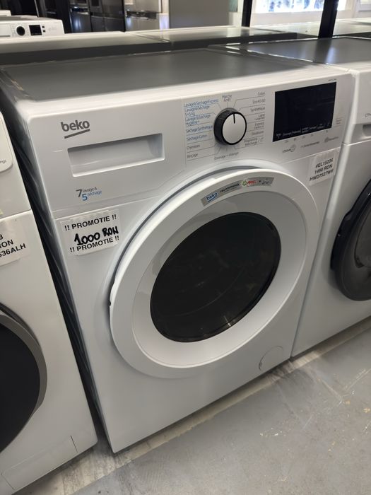 !! PROMOTIE!! Mașină de spălat rufe cu uscător Beko HWD7527WW