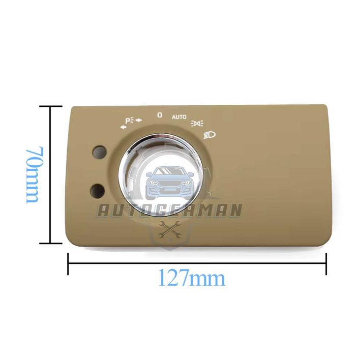 Панел за W164 ML / GL фарове бежов Mercedes - benz лед фарове ксенон