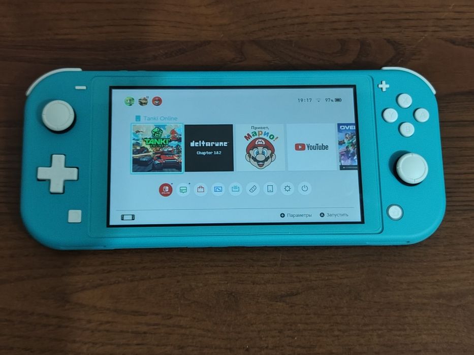 Nintendo Switch Lite Бирюзовый