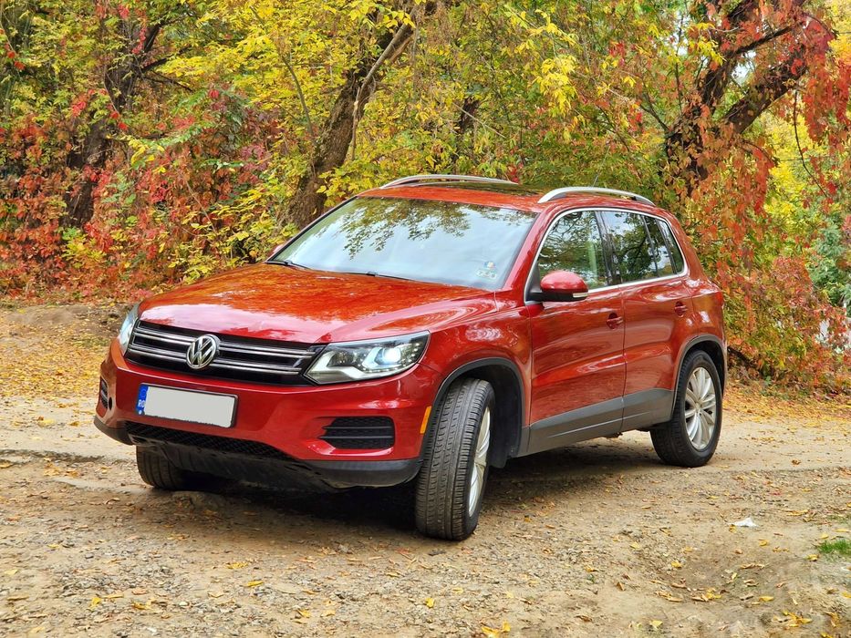 VW Tiguan Facelift,Benzina 2.0,Automat DSG,Piele crem,panoramic!OCAZIE