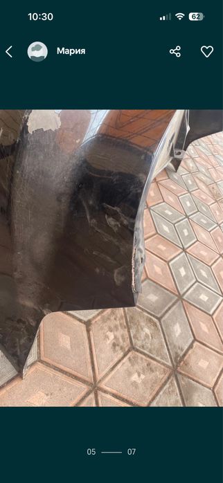 Бампер на мазда 6