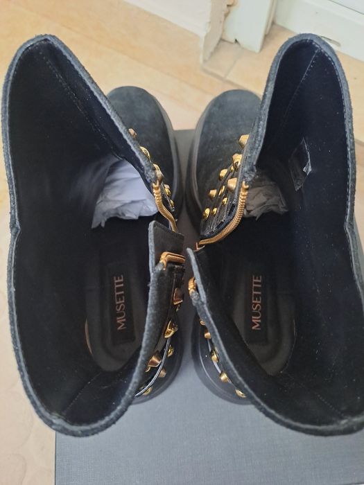 Ghete piele Musette 37 ca noi