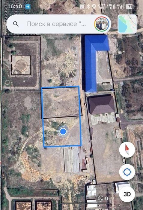 Чирчик промзонада 1-гектар ер сотилади