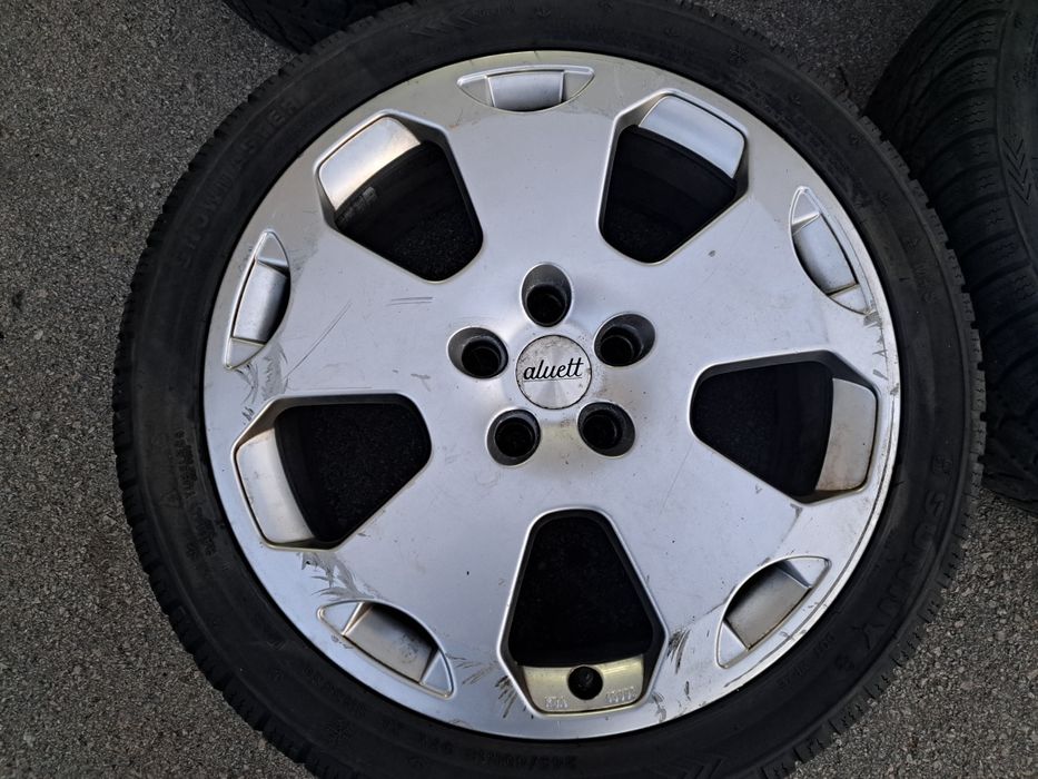 5х112/18 с гуми Ауди VW Шкода Сеат Мерцедес 5x112/18 Mercedes Audi
