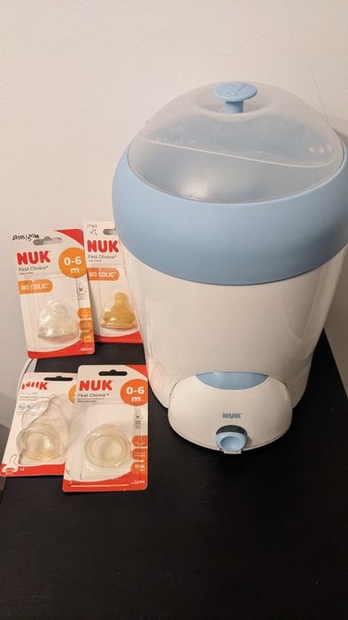 Стерилизатор  и биберони NUK