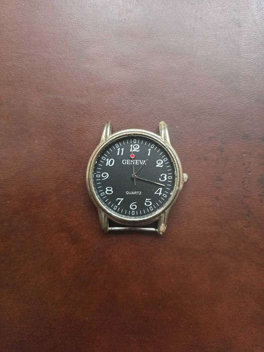 Vand ceas GENEVA Quartz Black, Stainless Steel Back