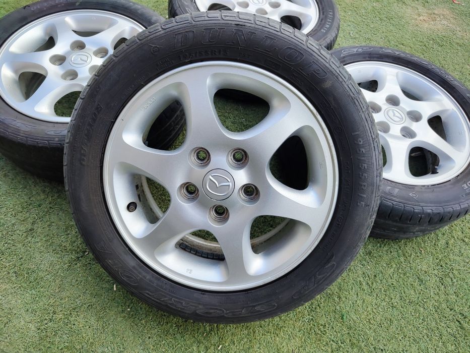 15 5x114.3 Mazda лети джанти 5х114.3 Мазда