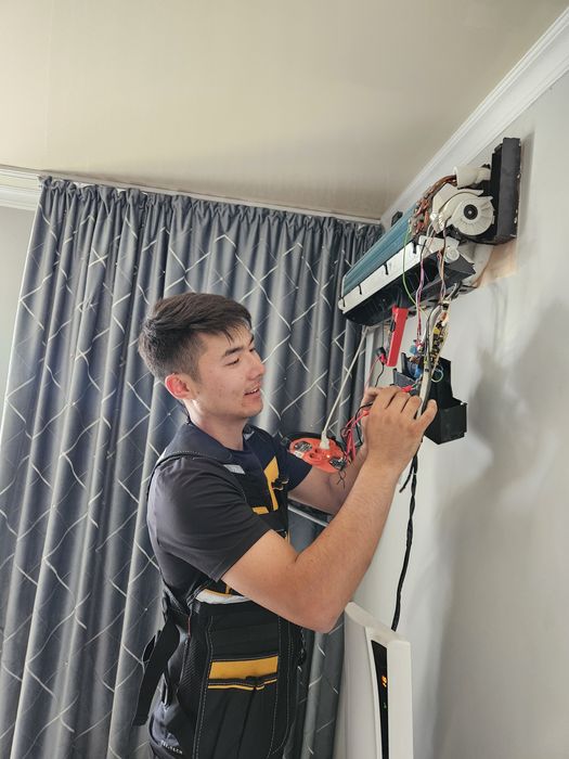 Установка кондиционера