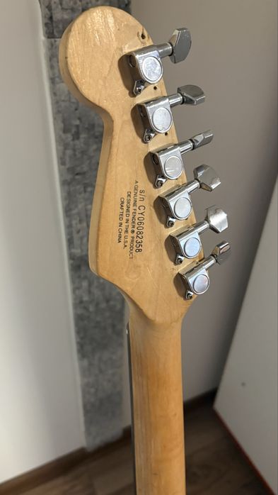 Chitara electrica bullet squier modificata
