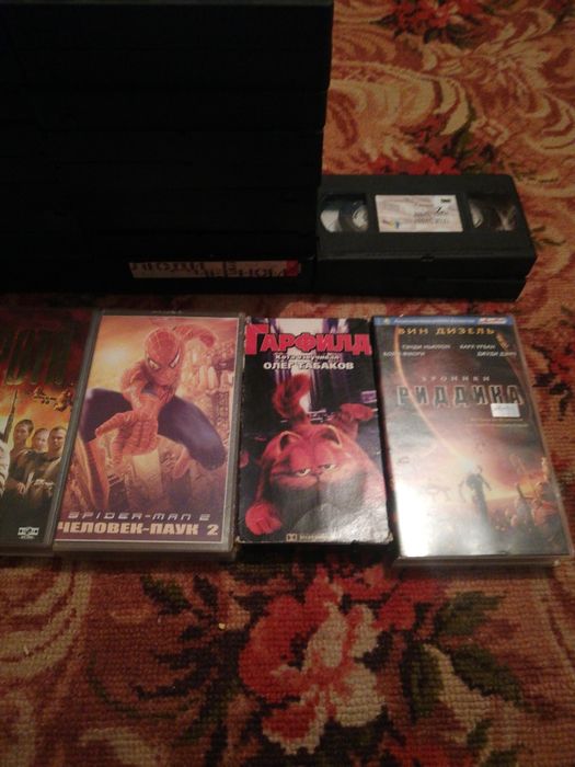 Продам видеокассеты разные в рабочем состоянии