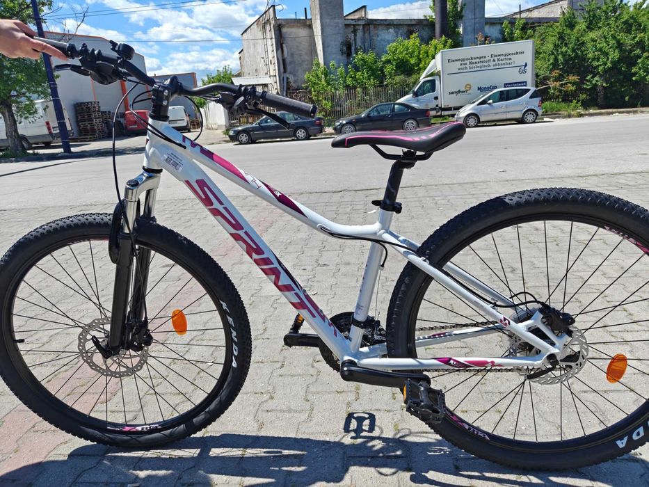 PA Алуминиев велосипед 27.5" HUNTER LADY бял