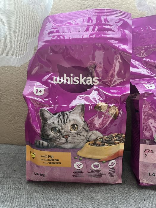 Mancare de pisici Whiskas  1+ ani