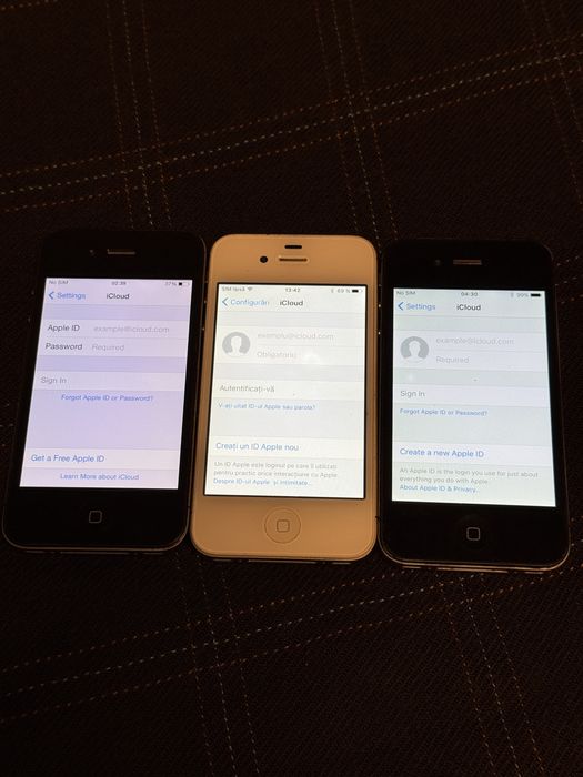 iPhone 4 /4s Alb/Negru