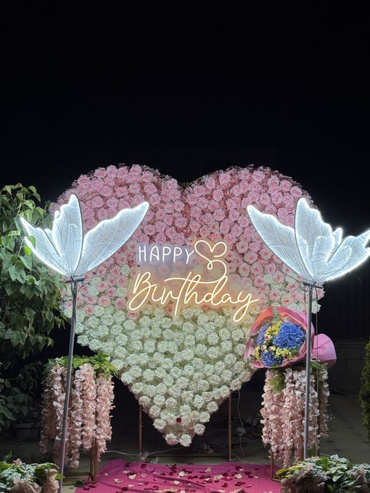 Арка happy brithday новый