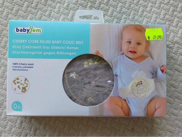 Колан против колики с черешови костилки
