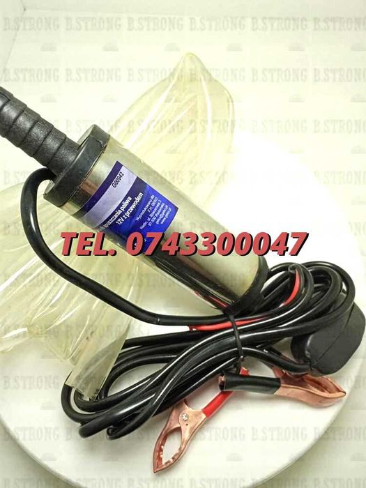 Pompa Transfer Lichid Submersibila Electrica 12v rot 8500min