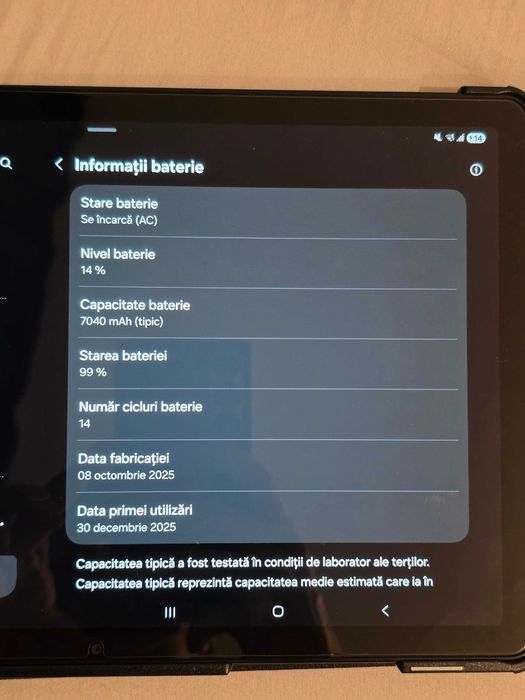 Tableta Samsung Tab a11+ 8gb ram/256gb 5G