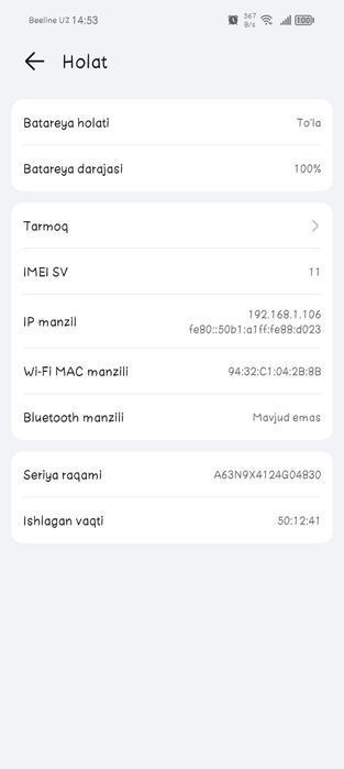 Zudlik bilan Honor x7b telefoni sotiladi