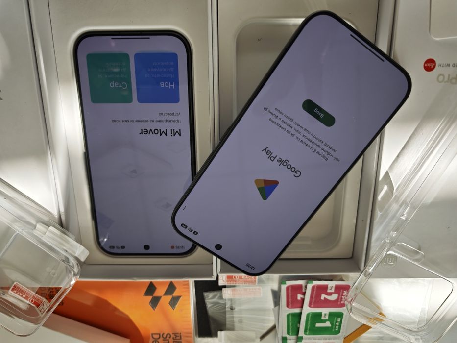 Чисто нови  Xiaomi 17 PRO  Max Black 16/512GB с двоен селфи дисплей