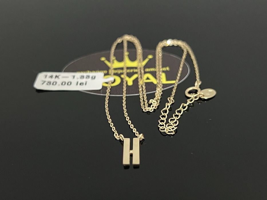 Bijuteria Royal CB : Lănțișor damă aur 14k 1,33gr