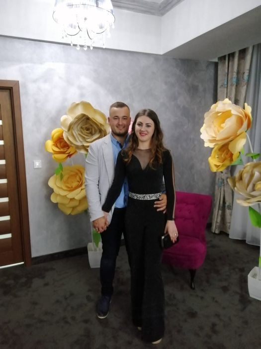 Salopetă damă neagră