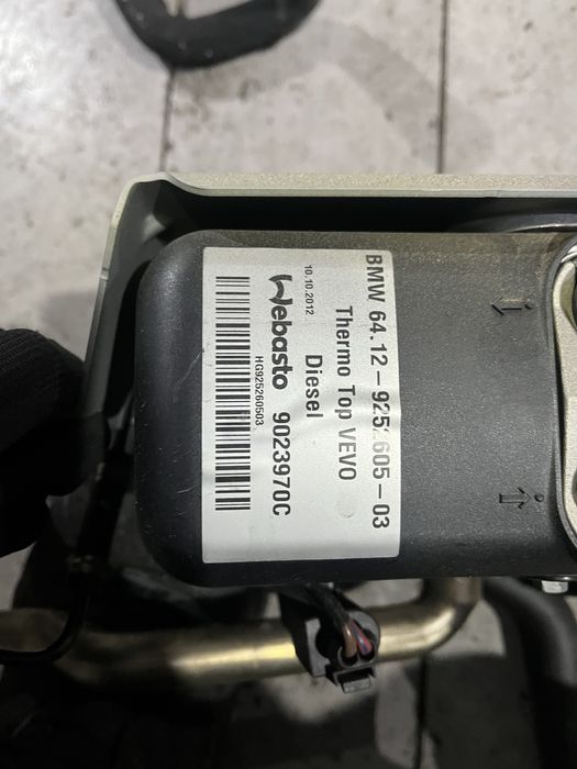 Печка комплект бмв х5/х6 дизел ( pechka bmw x5/x6 diesel )