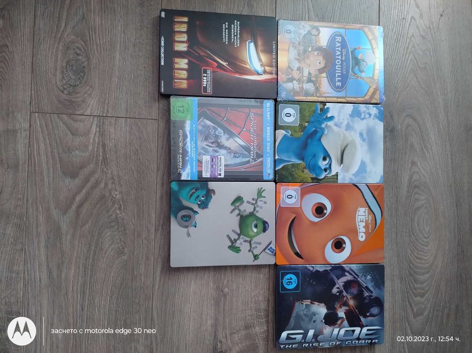 Филмови метални кутии (steelbook) .