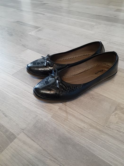 Балетки черный размер 37