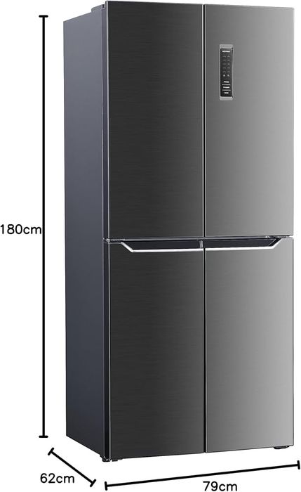 Хладилник с фризер Wolkenstein WCD362NFDEIX