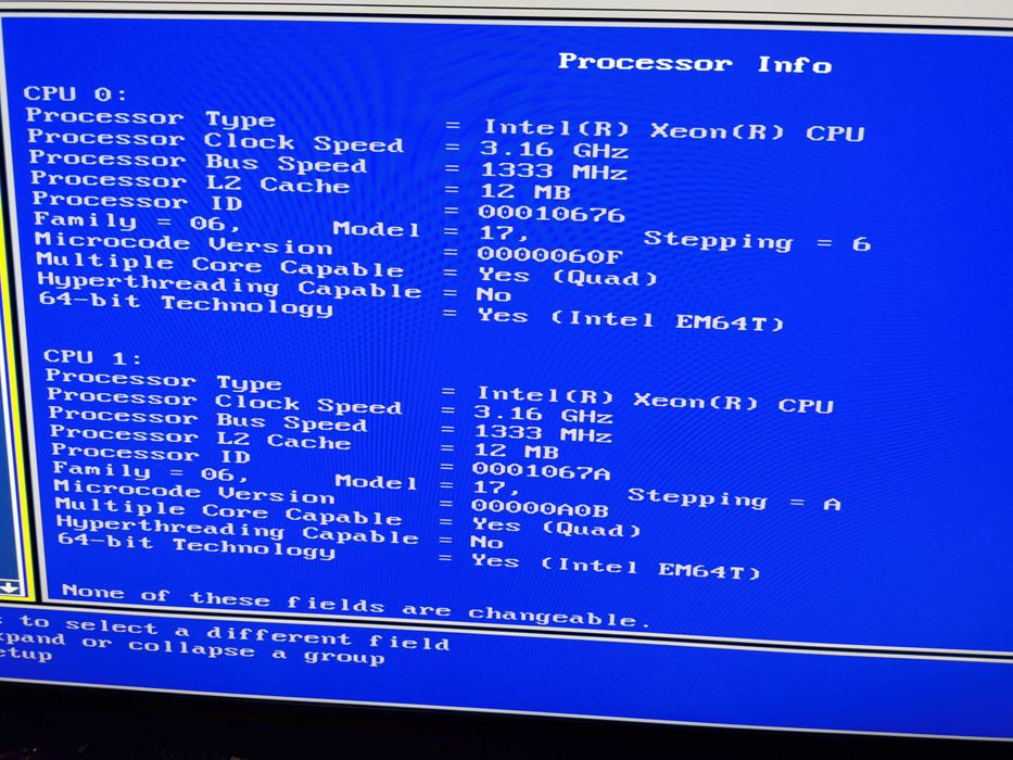 Процесор Intel Xeon X5460