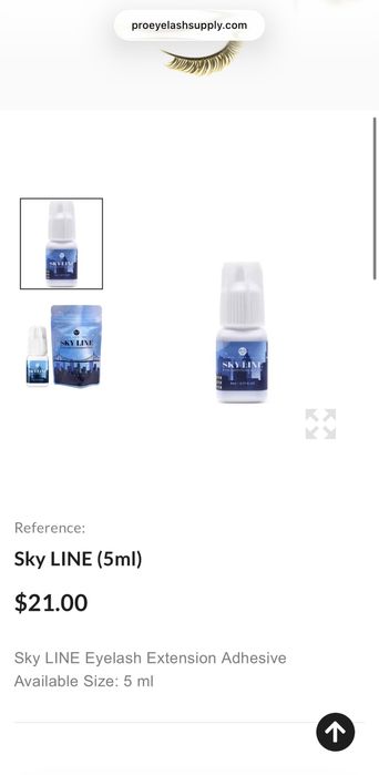 Лепило за мигли Sky Line 0.5sec