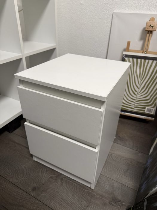 Noptiera ikea pal alb