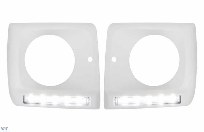 Carcasa faruri cu Lumini de zi LED DRL Mercedes G-Class W463