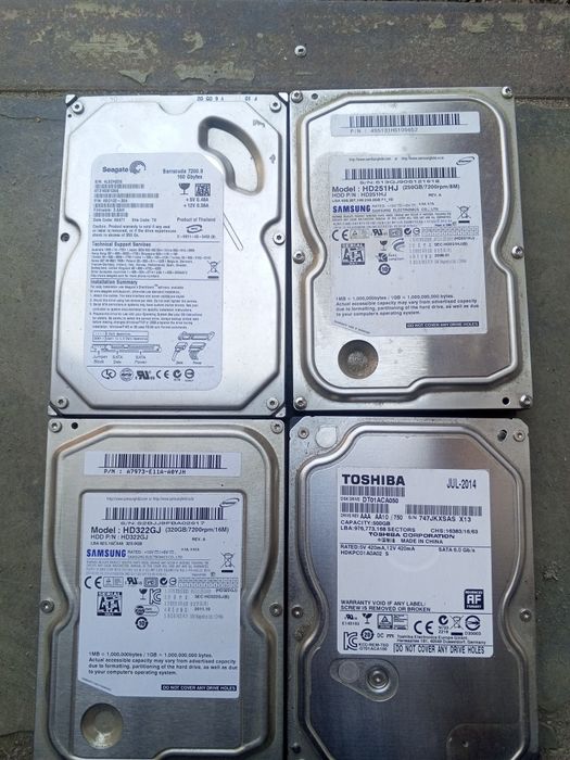 Жёсткий диск 160 Гб 250gb 320 GB 500гб, винчестер HDD  SATA